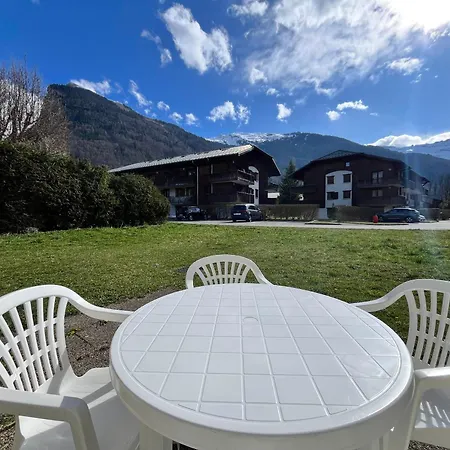 Apartment Avec Vue Montagnes Et Piscines, Animaux Acceptes - Fr-1-624-108 Samoëns